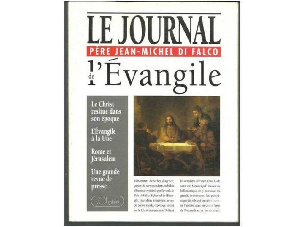 Livres occasion Tarn-et-Garonne Montauban - 82000 - Photos Vivastreet Père Jean-Michel DI FALCO Le journal de l´Evangile