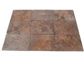 Travertin Jaune Or Antique 40,6x61x1,2 cm Rustique 39€ HT m²