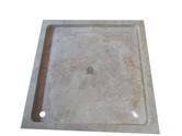 Travertin Classique Bac A Douche 90 x 90 cm 2'Choix 199€ HT