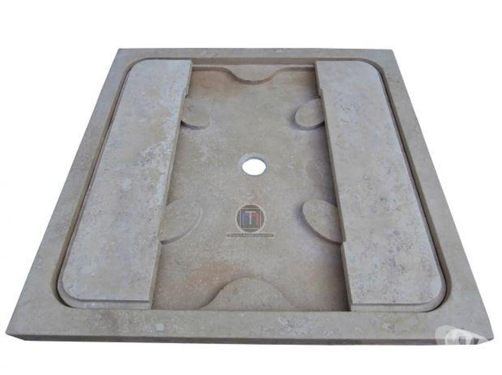  Bouches-du-Rhône Lancon Provence - 13680 - Photos Vivastreet Travertin Gris Bac A Douche Spécial 90 x 90 x 8 cm 700€ HT