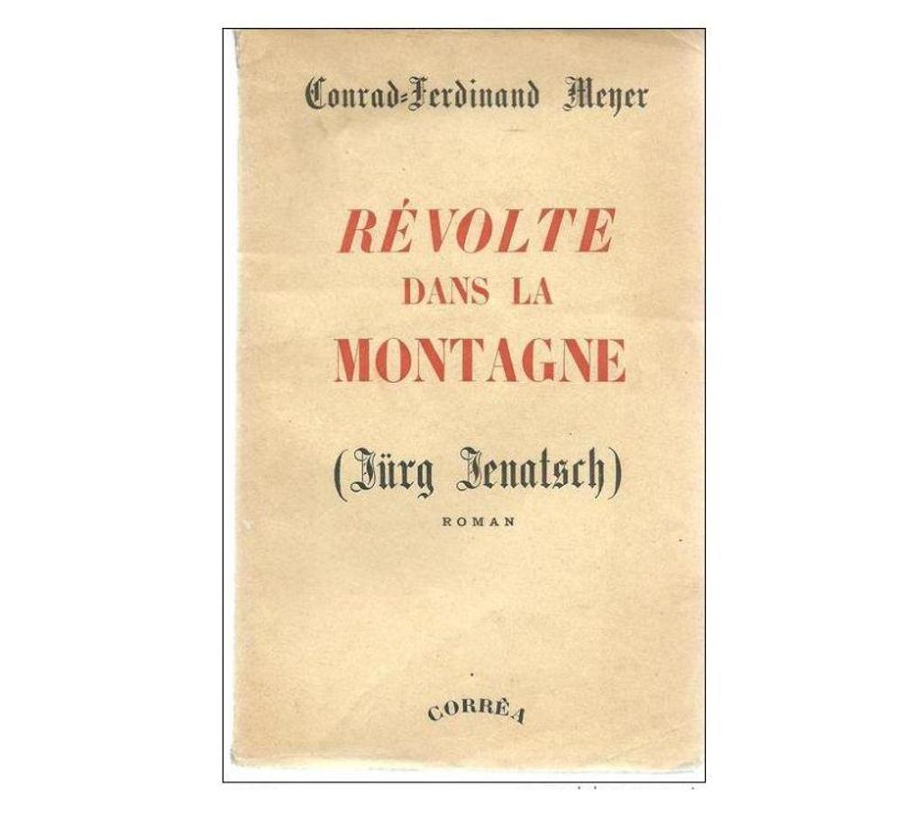 Livres occasion Tarn-et-Garonne Montauban - 82000 - Photos Vivastreet Conrad-Ferdinand MENER Révolte dans la montagne