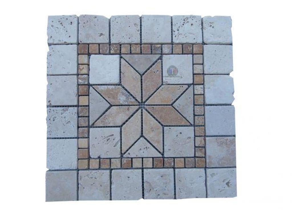  Bouches-du-Rhône Lancon Provence - 13680 - Photos Vivastreet Travertin rosace 30,5 x 30,5 cm Rustique 25€ HT pièce