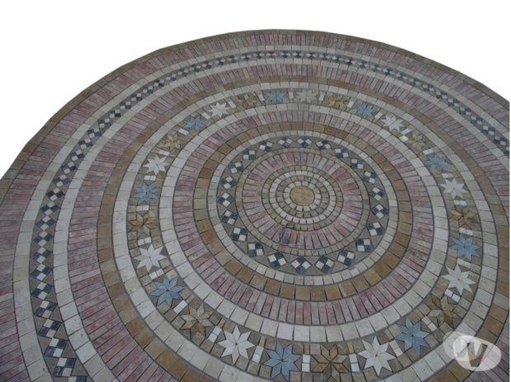  Bouches-du-Rhône Lancon Provence - 13680 - Photos Vivastreet Travertin Mixte Rosaces Antique 200 cm Diamètre 1350€ HT