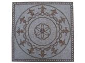 Travertin Mixte Rosaces 61 x 61 cm Antique 1' Choix 300€ HT