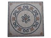Travertin Mixte Rosaces 61 x 61 cm Antique 1' Choix 300€ HT