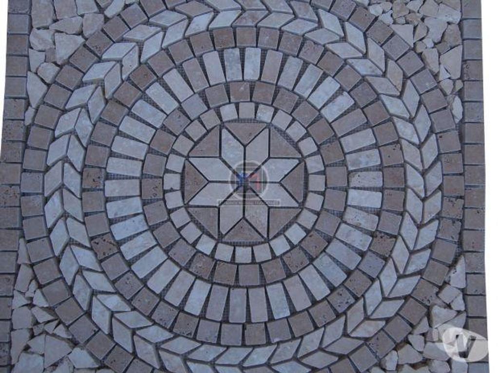  Bouches-du-Rhône Lancon Provence - 13680 - Photos Vivastreet Travertin Mixte Rosaces 91,5 x 91,5 cm Antique 1'Choix 125HT