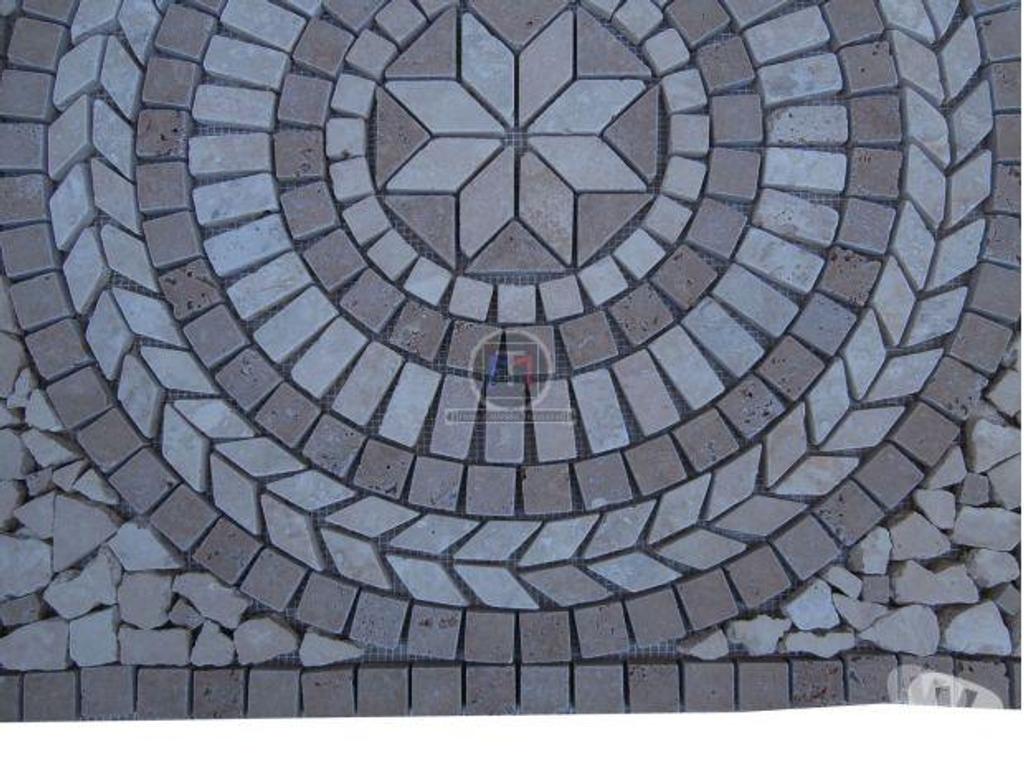  Bouches-du-Rhône Lancon Provence - 13680 - Photos Vivastreet Travertin Mixte Rosaces 91,5 x 91,5 cm Antique 1'Choix 125HT