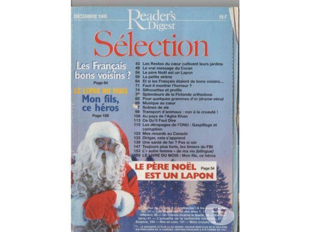 Livres occasion Tarn-et-Garonne Montauban - 82000 - Photos Vivastreet Revue READER´S DIGEST Sélection Décembre 1995