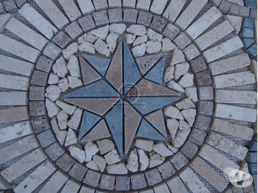  Bouches-du-Rhône Lancon Provence - 13680 - Photos Vivastreet Travertin Mixte Rosaces 61 x 61 cm Antique 1' Choix 125€ HT