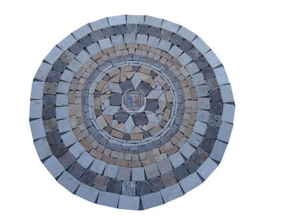  Bouches-du-Rhône Lancon Provence - 13680 - Photos Vivastreet Travertin Mixte Rosaces Rond Diamètre 80 cm Rustique