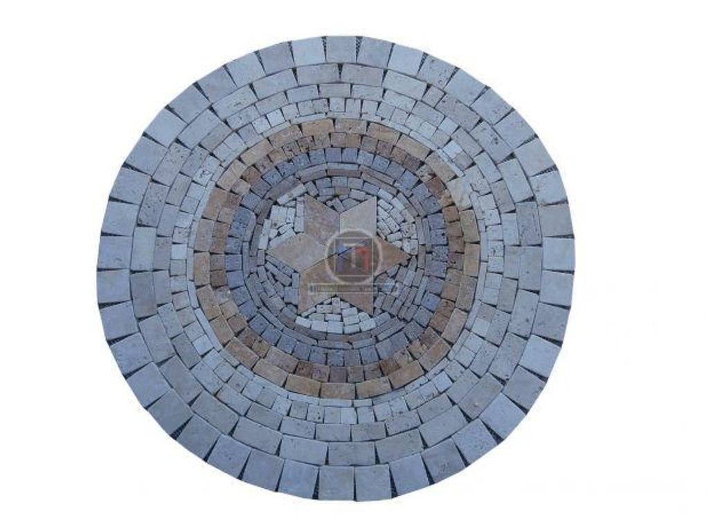  Bouches-du-Rhône Lancon Provence - 13680 - Photos Vivastreet Travertin Mixte Rosaces Rond Diamètre 80 cm Rustique