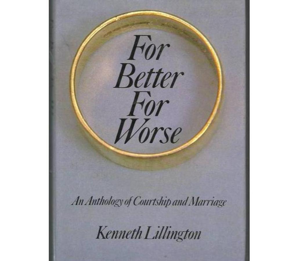 Livres occasion Tarn-et-Garonne Montauban - 82000 - Photos Vivastreet Kenneth LILLINGTON For better for worse (anglais)