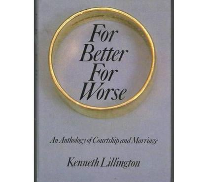 Livres occasion Montauban Tarn-et-Garonne - Photos Vivastreet Kenneth LILLINGTON For better for worse (anglais)