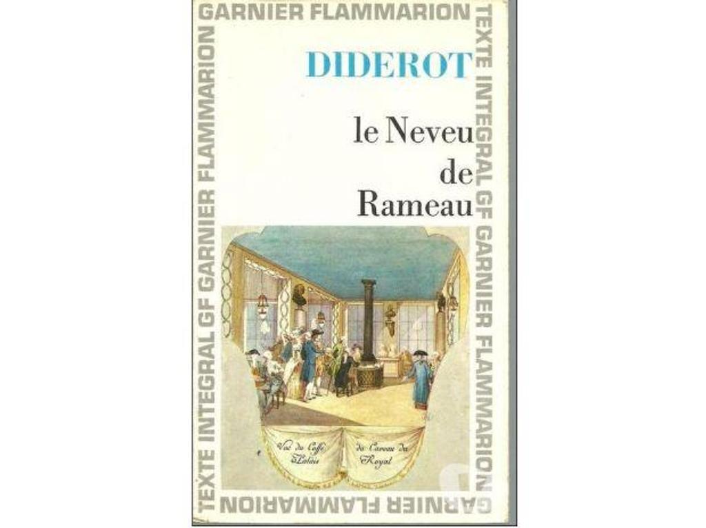 Livres occasion Tarn-et-Garonne Montauban - 82000 - Photos Vivastreet DIDEROT Le neveu de Rameau - Garnier Flammarion