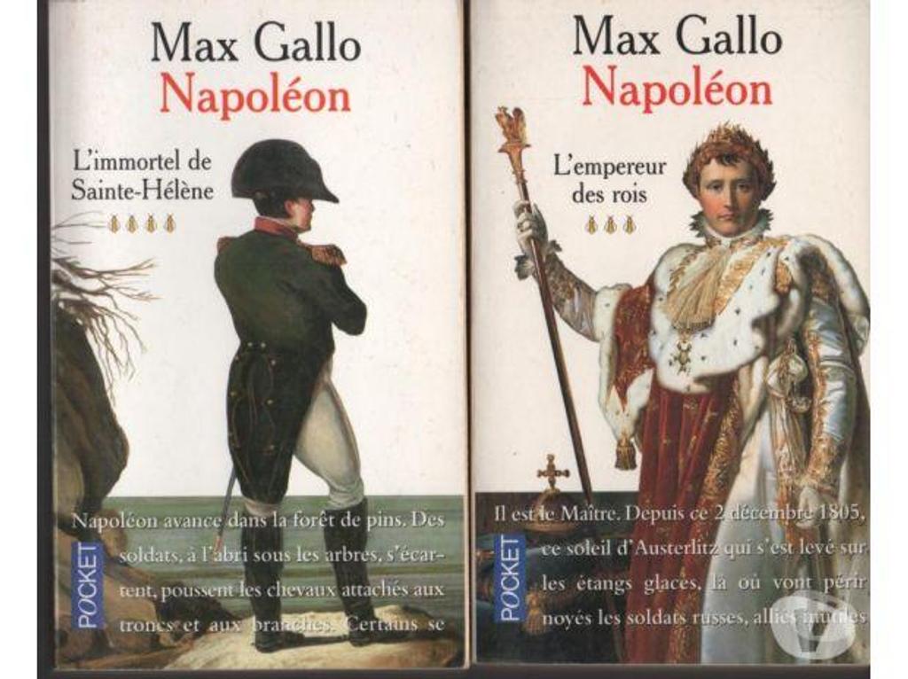 Livres occasion Tarn-et-Garonne Montauban - 82000 - Photos Vivastreet Max GALLO - NAPOLEON