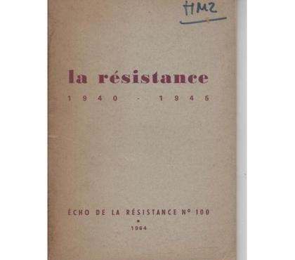 Livres occasion Montauban Tarn-et-Garonne - Photos Vivastreet Echo de la résistance - LA RESISTANCE 1940-1945