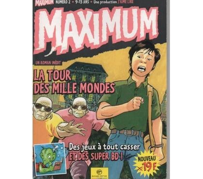 Livres occasion Montauban Tarn-et-Garonne - Photos Vivastreet MAXIMUM n° 2 la Tour des mille mondes