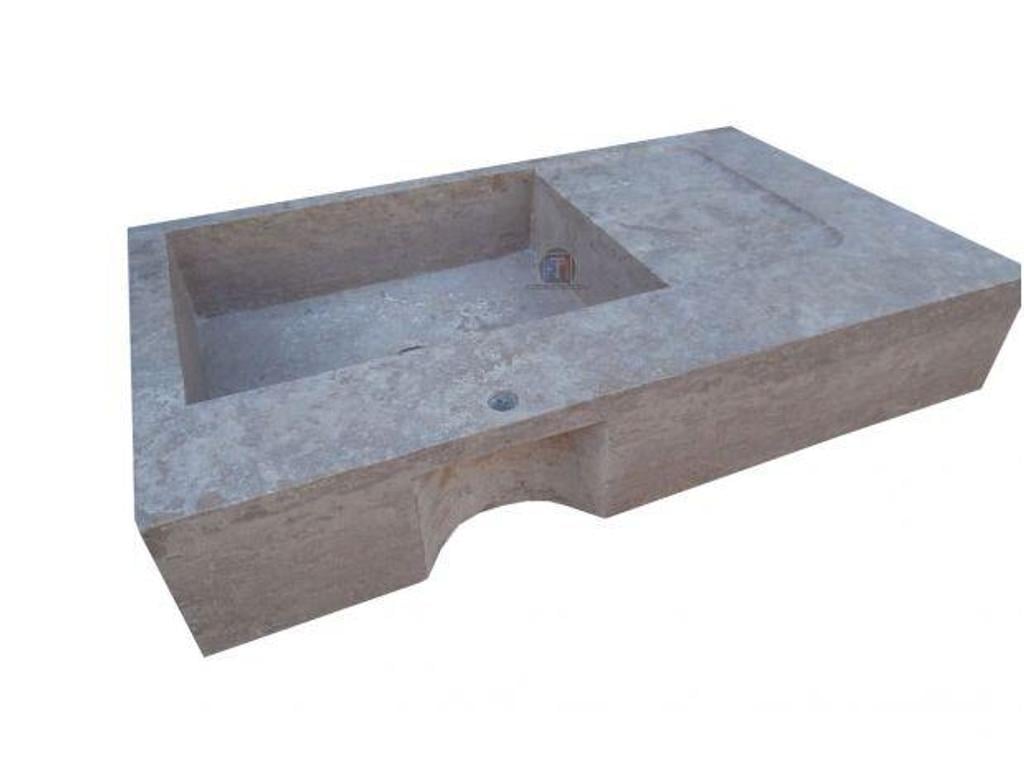  Bouches-du-Rhône Lancon Provence - 13680 - Photos Vivastreet Travertin Noce Marron Évier 110x65x20 cm Rustique 500€ HT