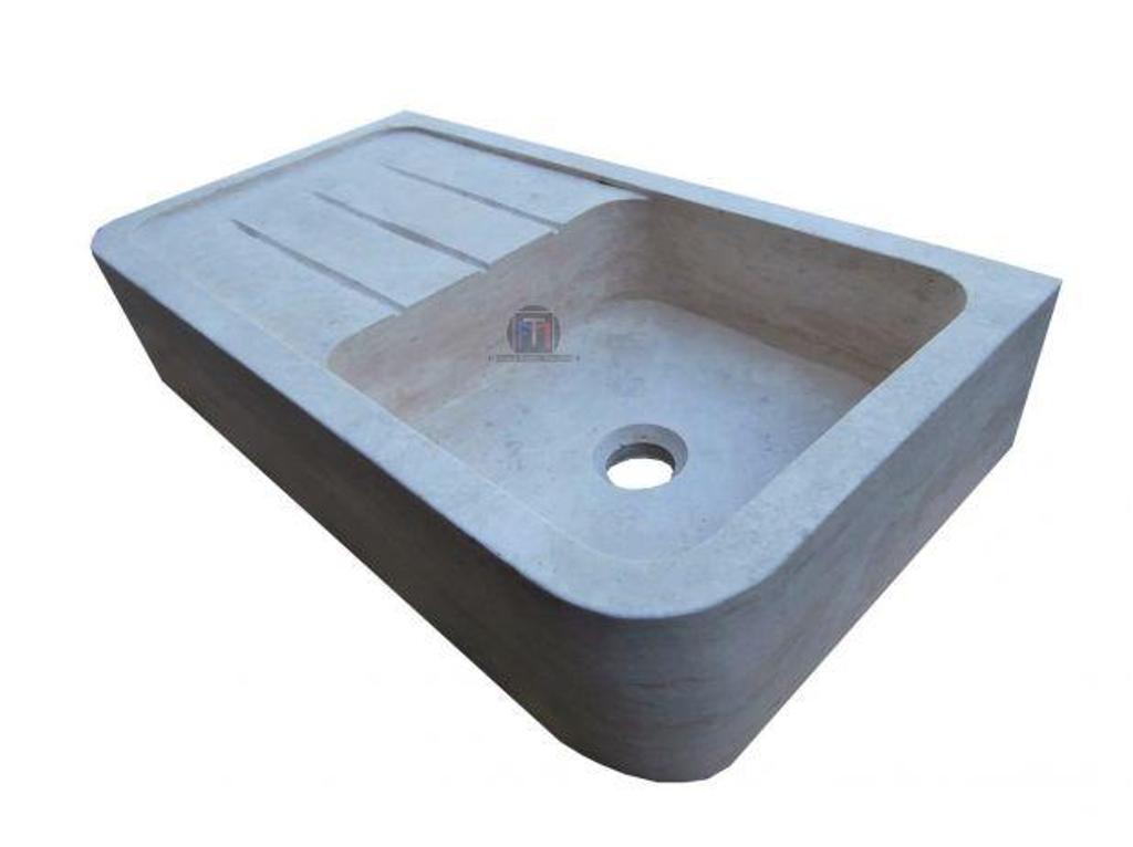  Bouches-du-Rhône Lancon Provence - 13680 - Photos Vivastreet Travertin Beige Évier Égouttoir 1 Bac 90x45x18cm 500€ HT