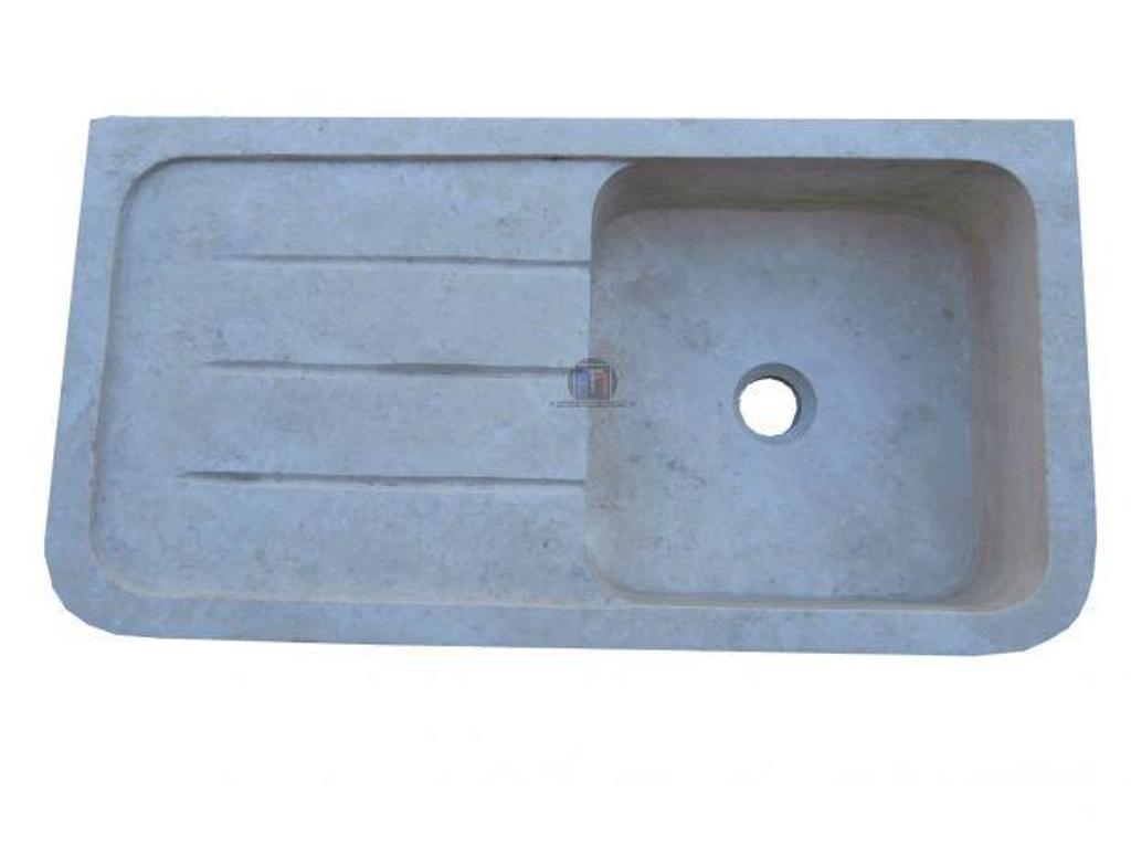  Bouches-du-Rhône Lancon Provence - 13680 - Photos Vivastreet Travertin Beige Évier Égouttoir 1 Bac 90x45x18cm 500€ HT