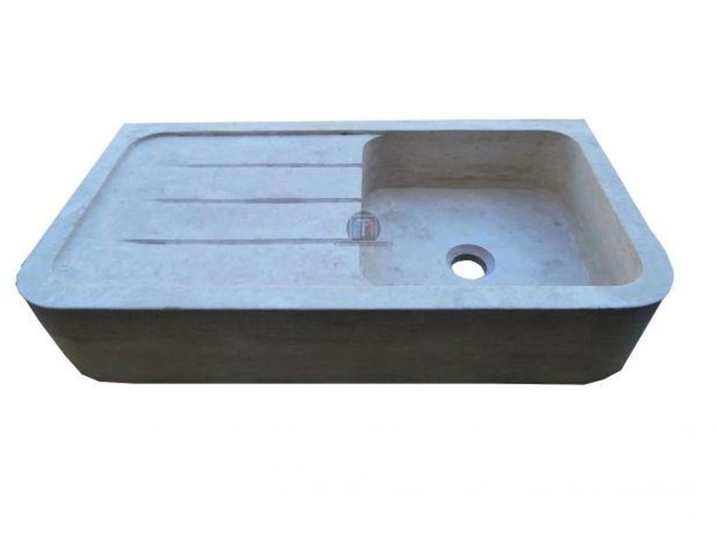  Bouches-du-Rhône Lancon Provence - 13680 - Photos Vivastreet Travertin Beige Évier Égouttoir 1 Bac 90x45x18cm 500€ HT