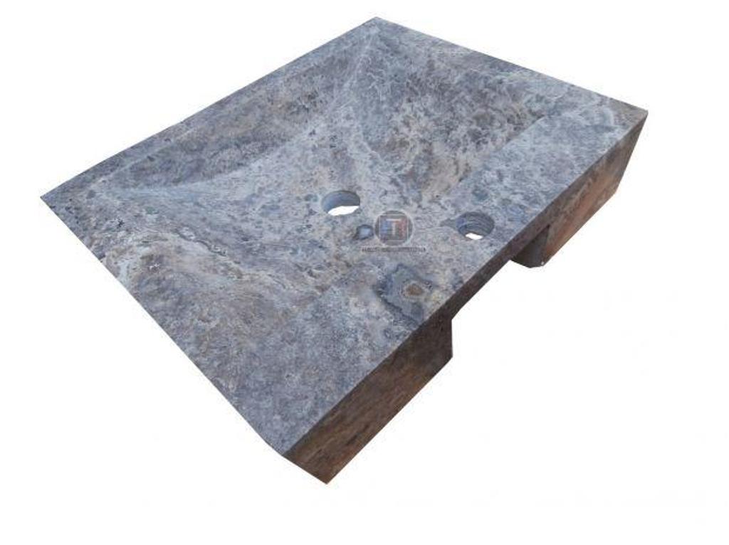  Bouches-du-Rhône Lancon Provence - 13680 - Photos Vivastreet Travertin Gris Silver Evier 50 x 40 x 10 cm 300€ HT pièce