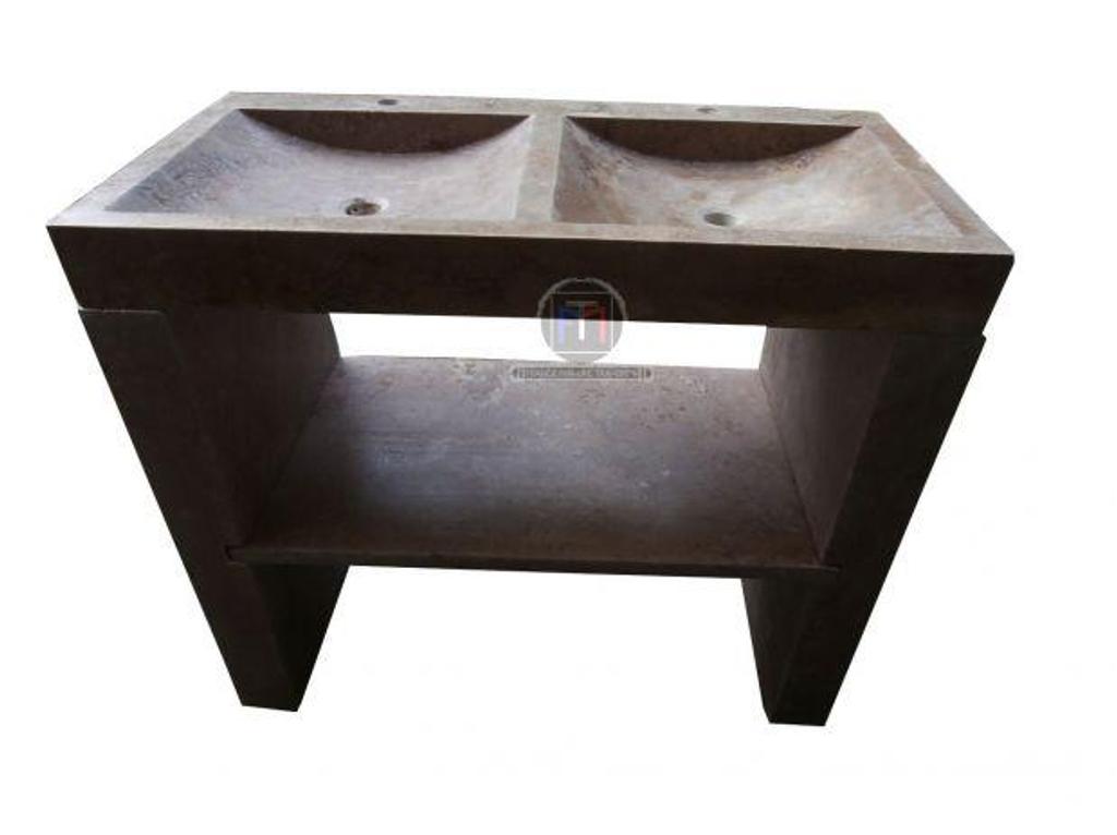  Bouches-du-Rhône Lancon Provence - 13680 - Photos Vivastreet Travertin Noce Marron Evier 2 Bac Sur Pieds 1050€ HT Lot