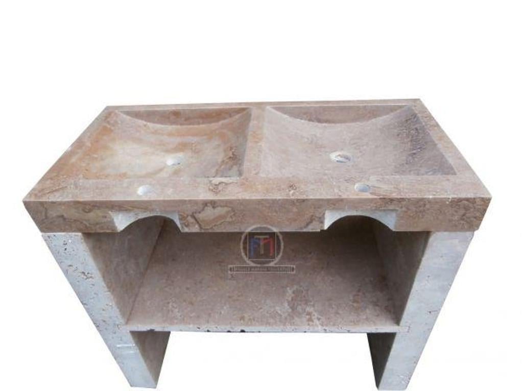  Bouches-du-Rhône Lancon Provence - 13680 - Photos Vivastreet Travertin Noce Marron Evier 2 Bac Sur Pieds 1050€ HT Lot