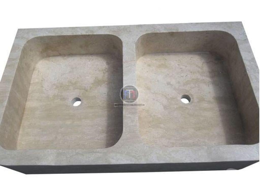  Bouches-du-Rhône Lancon Provence - 13680 - Photos Vivastreet Travertin Classique Évier 100x65x20 cm 2 Bac 650€ HT