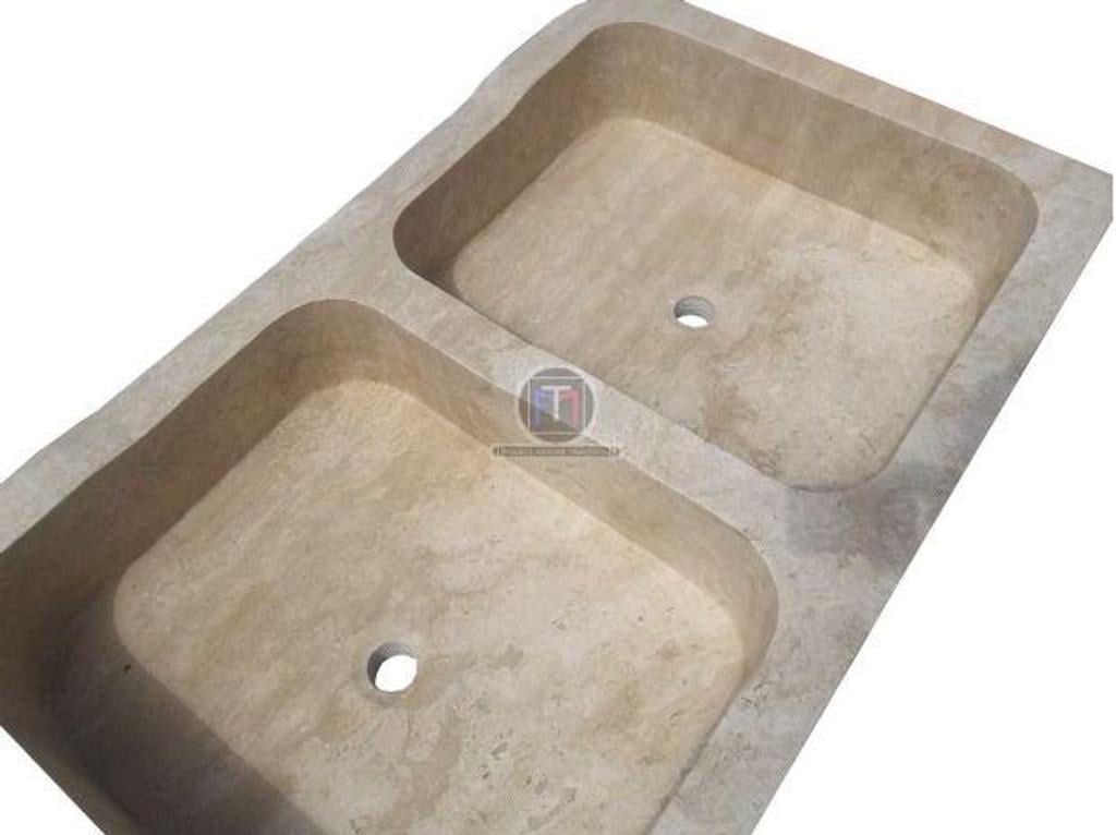  Bouches-du-Rhône Lancon Provence - 13680 - Photos Vivastreet Travertin Classique Évier 100x65x20 cm 2 Bac 650€ HT