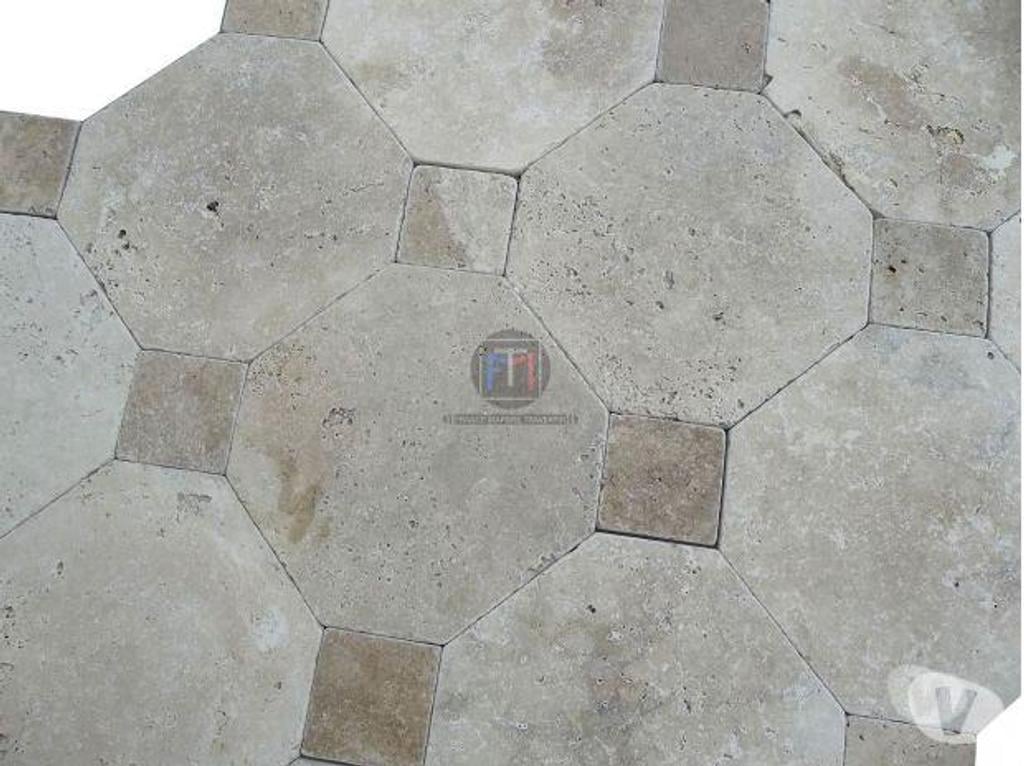  Bouches-du-Rhône Lancon Provence - 13680 - Photos Vivastreet Travertin Classique et Noce Hexagone 30,5x30,5x1cm 75€ HT m²