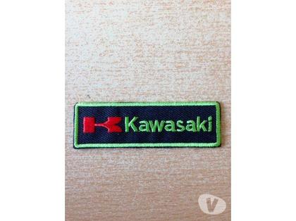 Accessoires moto d'occasion Carnon Hérault - Photos Vivastreet Écusson moto kawasaki Thermocollant 7,5x2 cm