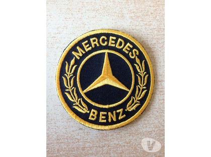 Pièces détachées auto Carnon Hérault - Photos Vivastreet Écusson auto Mercedes Benz Noir et or Thermocollant
