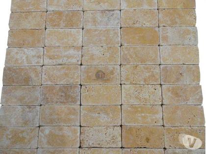 Bricolage - Jardin - Outillage Lancon Provence Bouches-du-Rhône - Photos Vivastreet Travertin Jaune Or 7,5 x 15 cm Antique 1'er Choix 35€ HT/m ²