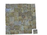  Travertin Jaune 10x10x1 cm Rustique Antique 29€ HT m²