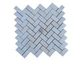 Marbre Blanc 2,3 x 4,8 cm Polie Mosaïque 7€ HT plaque