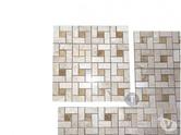  Marbre Beige Target Mosaique Polie 1'er Choix 19€ HT plaque