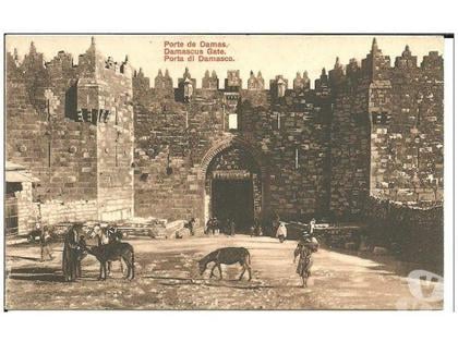 Collection Montauban Tarn-et-Garonne - Photos Vivastreet CP JERUSALEM Porte de Damas Damascus Gate Porta di Damas