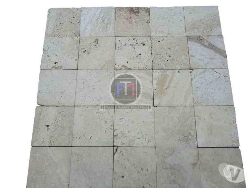  Bouches-du-Rhône Lancon Provence - 13680 - Photos Vivastreet Travertin Ivoire 15x15x1 cm Antique Rustique 