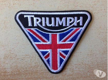 Pièces moto Carnon Hérault - Photos Vivastreet écusson brodé patch triumph motorcycle 10x8 cm