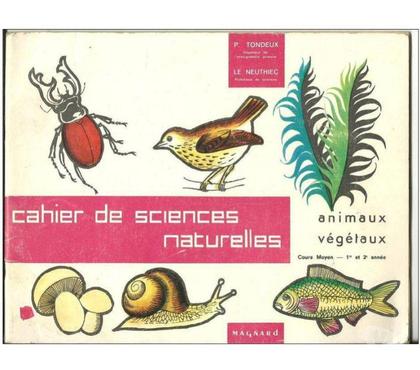 Livres Montauban Tarn-et-Garonne - Photos Vivastreet Cahier de sciences naturelles - cours moyen