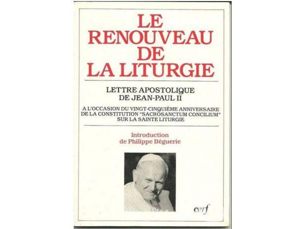 Livres occasion Tarn-et-Garonne Montauban - 82000 - Photos Vivastreet le renouveau de la liturgie Lettre apostolique de J Paul ii