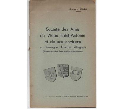 Livres occasion Montauban Tarn-et-Garonne - Photos Vivastreet Année 1944 Société des amis du vieux Saint-Antonin