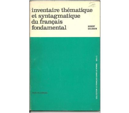 Livres occasion Montauban Tarn-et-Garonne - Photos Vivastreet Galisson : inventaire thematique et syntagmatique