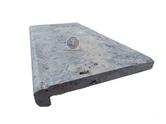 Travertin Gris Margelle Languette 30.5x61x5 cm 