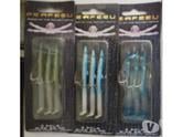 3 boites de 3 leurres PERFEEL 85mm NEUFS