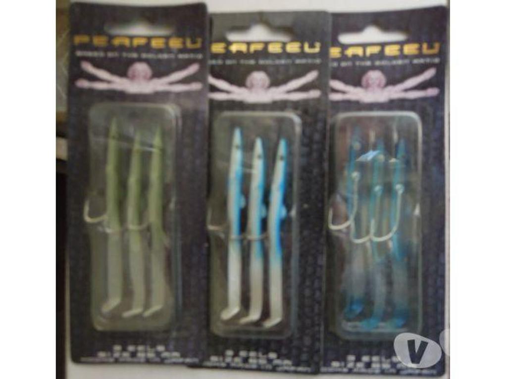Matériel de sport Lot-et-Garonne Villeneuve sur Lot - 47300 - Photos Vivastreet 3 boites de 3 leurres PERFEEL 85mm NEUFS