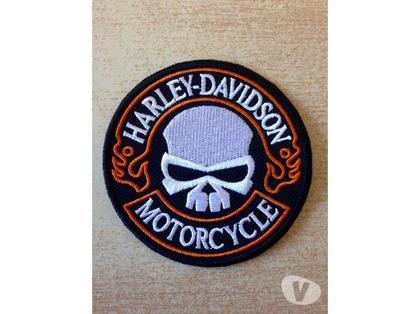 Pièces moto Carnon Hérault - Photos Vivastreet Écusson hd harley davidson tête de mort modèle 2