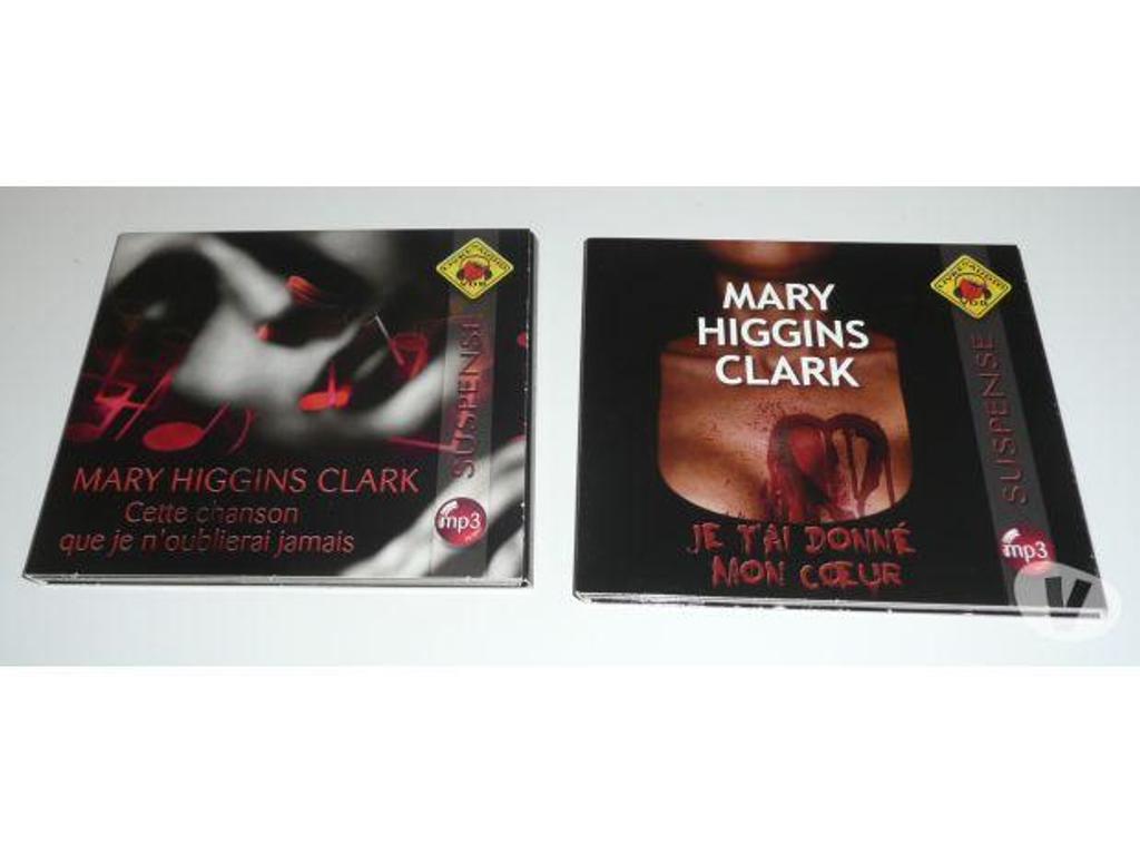 Livres occasion Seine-et-Marne Meaux - 77100 - Photos Vivastreet Lot de 2 livres audio SUSPENSE MARY HIGGINS CLARK