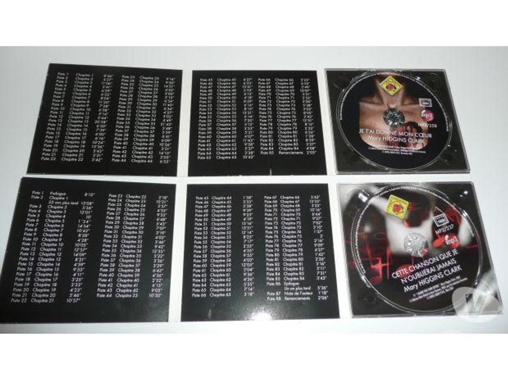 Livres occasion Seine-et-Marne Meaux - 77100 - Photos Vivastreet Lot de 2 livres audio SUSPENSE MARY HIGGINS CLARK